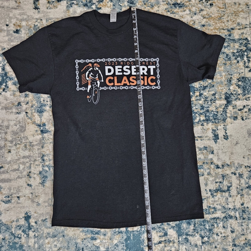 Ridgecrest Desert Classic 2023 MTB T Shirt Men’s M Black Graphic Mountain Biking - Picture 7 of 9